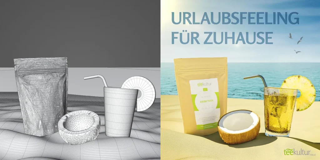 3D-Grafik-Design: „Urlaubsfeeling für Zuhause“