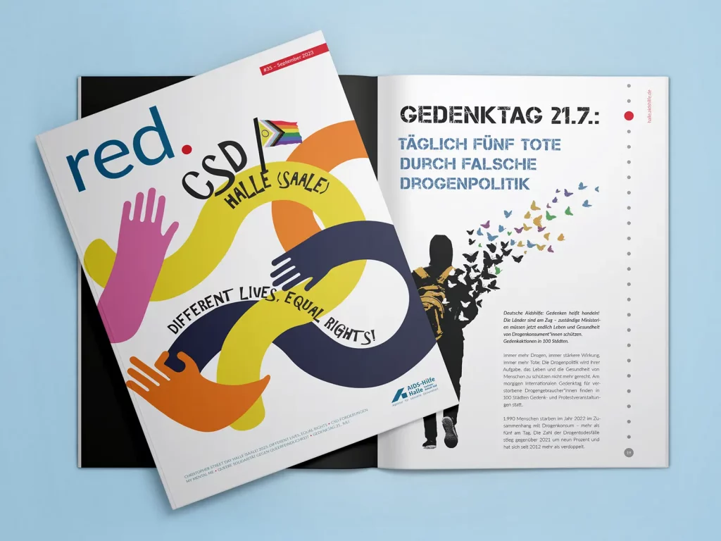 Magazin-Design: red. Ausgabe 35